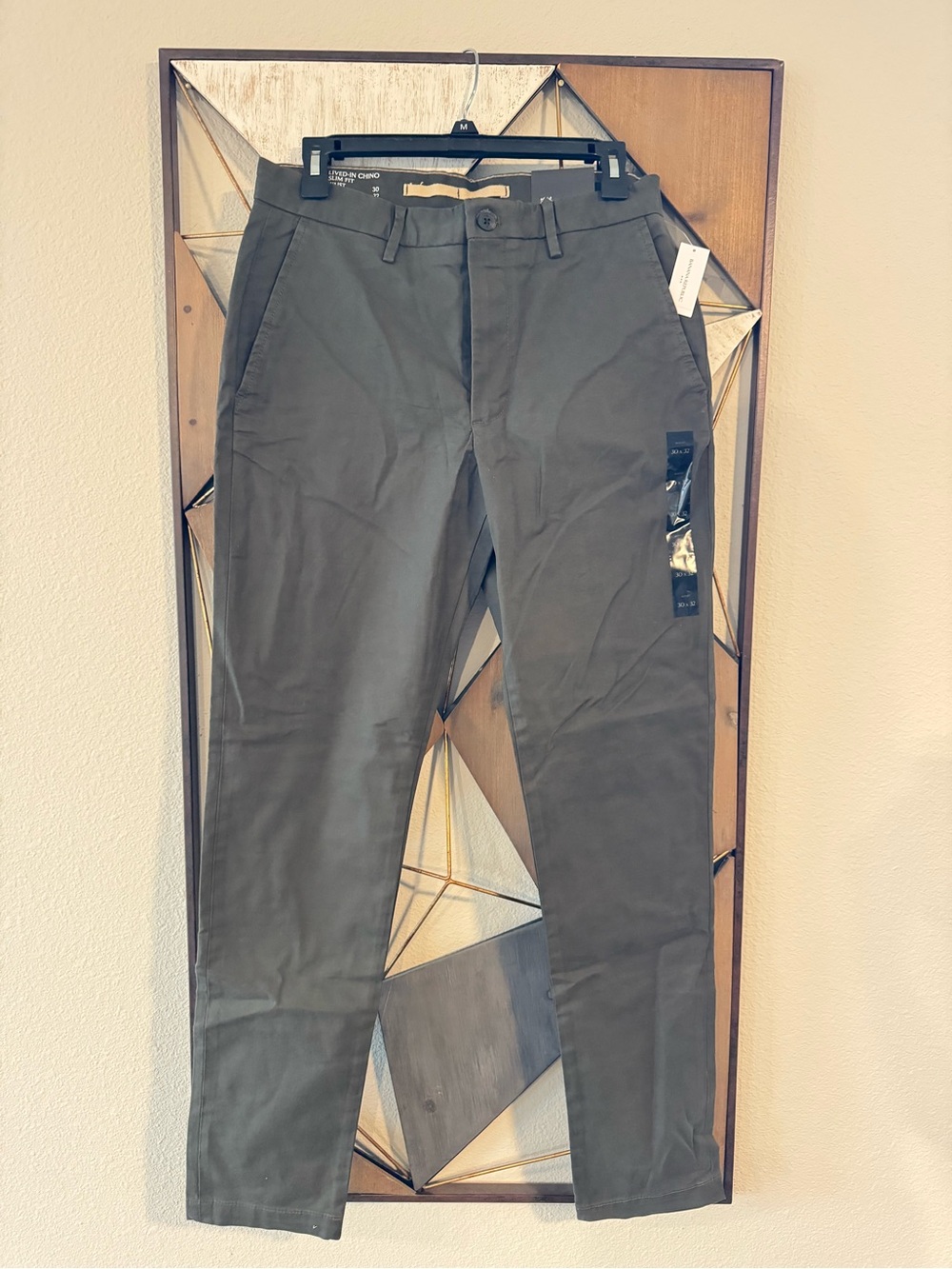 Banana Republic Olive Green Men's Chinos